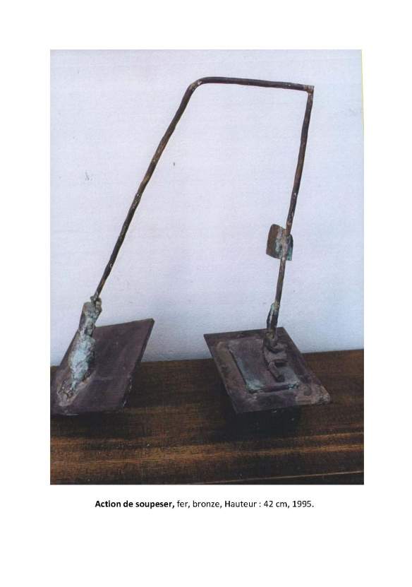 Action de soupeser
